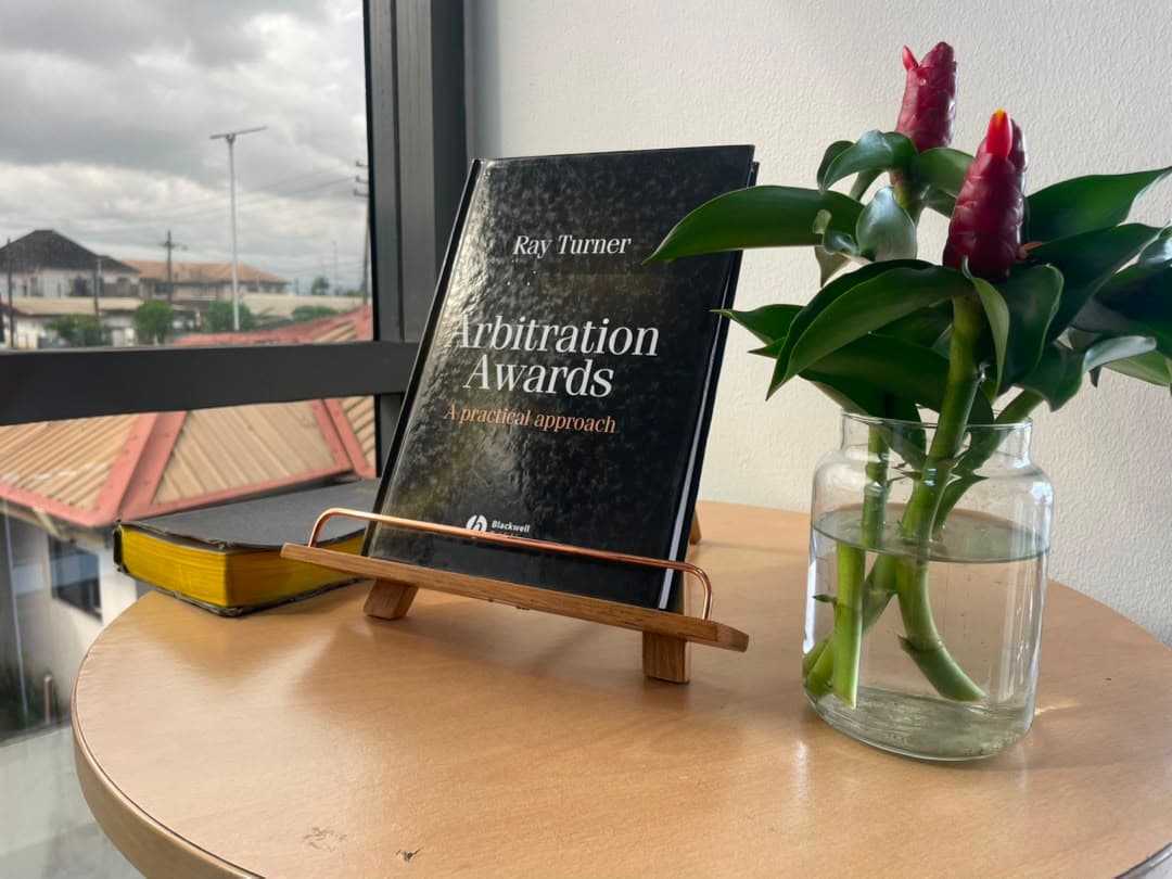 Arbitration Awards legal authority display at Praeclarus ADR Center